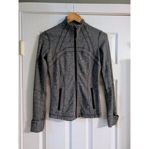 Lululemon Nulu Define Jacket Grey Full Zip 6